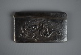 Wonderful Arthur & Bond Sterling Silver “Yokohama” Dragon Card Case Holder, 57 g