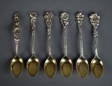 Lot of Reed & Barton Sterling Silver Flower Themed Spoons, 63 g