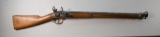 Antique Flintlock Blunderbuss Style Gun, 38.5” Long, 24.5” Barrel, 1.75” Flare
