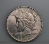 Circulated 1934D Peace Silver Dollar