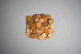 Lot of Approximately 100 Wheat Pennies (2)