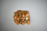 Lot of Approximately 100 Wheat Pennies (4)