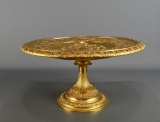 Beautifully Embellished Gilt Metal Tazza