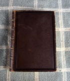 Antique Leather Bound Volume of “Christian Lyrics” Collected by Frederick Warne & Co.