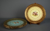 Set of Four David Collamore & Co Plates w/ Cherub Theme