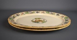 Pair of 16” Oval Orondaga Pottery Co. Syracuse China “Shalimar” Platters