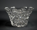Small Round Cut Glass 3” Bowl