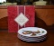 Set 4 Williams-Sonoma “Apples” Dessert” Plates with Box