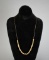 14K Yellow Gold Bead 24” Necklace with 30 Beads