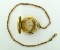 Bulova Gold Filled Pocket Watch & Chain