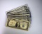 Lot of 6 AU or Circ. $1 Silver Certificates (1935G, 1957, 1957A, 1957B) or Fed Rs Note (1963B, 2001)