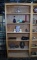 Six Shelf Light-Colored Wood Bookcase (Lots 38 & 39 Match)