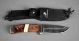 Winchester Limited Edition Hunting Knife w/ Worn Canvas Sheath