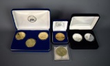 Lot of Fantasy / Replica Coins: 1933 $20 St. Gaudens, Mayflower Compact, Op. Iraqi Freedom