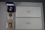 Lot of Fantasy / Replica Coins or Certificates: 1933 $20 St. Gaudens, 1787 Brasher EB, Certificates