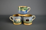Three Nicholas Mosse Pottery Mugs, Ireland