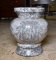 Faux Antique Finish Ceramic Vase, Mythological Scene