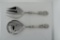 Reed & Barton “Francis I” 2 Piece Salad Service Set with Sterling Silver Handles