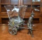 Castilian Imports Bronze Rickshaw Driver Executive Desk Vase