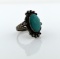 Vintage SW American Sterling Silver and Turquoise Ring