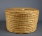Lined & Lidded Charleston Woven Sweetgrass Basket