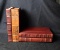 Lot of Four Vintage Leather Bound Vols. By Ransmayr, Wright, Caldwell, Henderson, 1960s-1990s