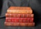 Four Leather Bound Volumes by Kafka, Jennings, Shellabarger, Boettiger, 1920s-1080s