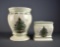 Spode “Christmas Tree” Ceramic Vase and Tissue Box Cover