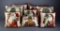 Set of Eight Nice Woven Christmas Themed Accent Pillows