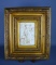 Victorian Style Alabaster Plaque in Gilt Frame