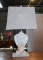 Contemporary Barbara Cosgrove Neutral Slate Stone Lamp