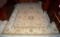 Exceptional Pakistani Hand Knotted Peshawar Wool Rug, 11' 10” x 17' 9”, Neutral Colors