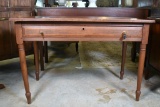 Antique Hand Made American Walnut and Pine Desk, 18th C.