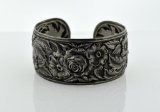 S. Kirk & Son #19F Sterling Silver Cuff Bracelet