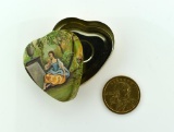 2000 P Sacagawea Dollar in  Heart Shaped Tin