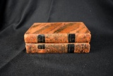 Antiquarian Leather Bound French Vols. X & XII of “Repertoire du Theatre Francois”, Paris, 1804