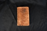 Antiquarian Leather Bound Very Early Volume of  “American Military Biography”, Amos Blanchard, 1834