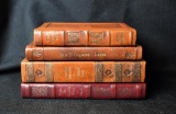 Four Leather Bound Volumes by Swift, Meredith, Osborne, Peck, 1920s-1980s