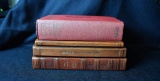 Four Leather Bound Volumes by Shakespeare, Eichrodt, Daedalus, Hagen, 1911-2004