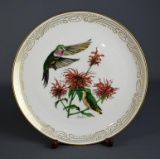 Boehm Hummingbird Plate Collection “Broadtail Hummingbird”, Ltd. Ed. w/ Original Box