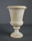 Vintage Neoclassical Alabaster Urn