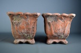 Pair of Terra Cotta Planters