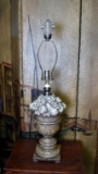 Uttermost Fruit Basket Table Lamp, Ceramic