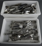 Set of Rogers “Eternally Yours” Silver Plate Flatware, Many Pieces