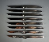 Set of 8 J. A. Henckels International Stainless Steak Knives