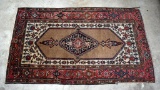 Vintage Persian Malayer 3' 8” x 6' 3” Hand Knotted Rug