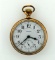 Antique Waltham 21 Jewel Railroad Pocket Watch, Gold Filled Case