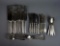Lot of 33 Old Silver Plate Flatware: Wm. Rogers & Son and Other