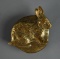 Solid Brass Bunny Figure Handle for Spigot / Tap