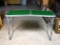 Green Top Small Portable Folding Table